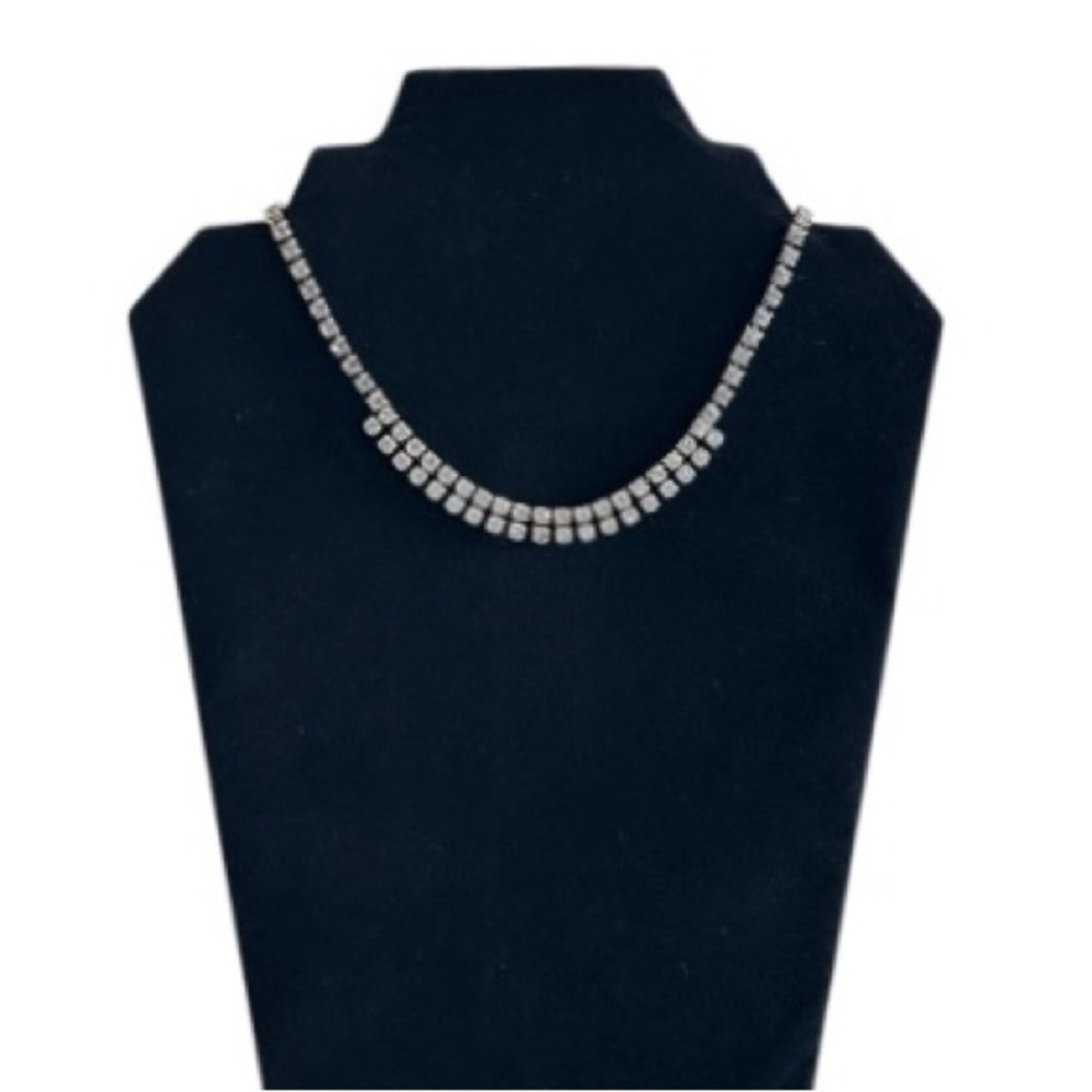 Vintage | Crystal Rhinestone Choker Necklace